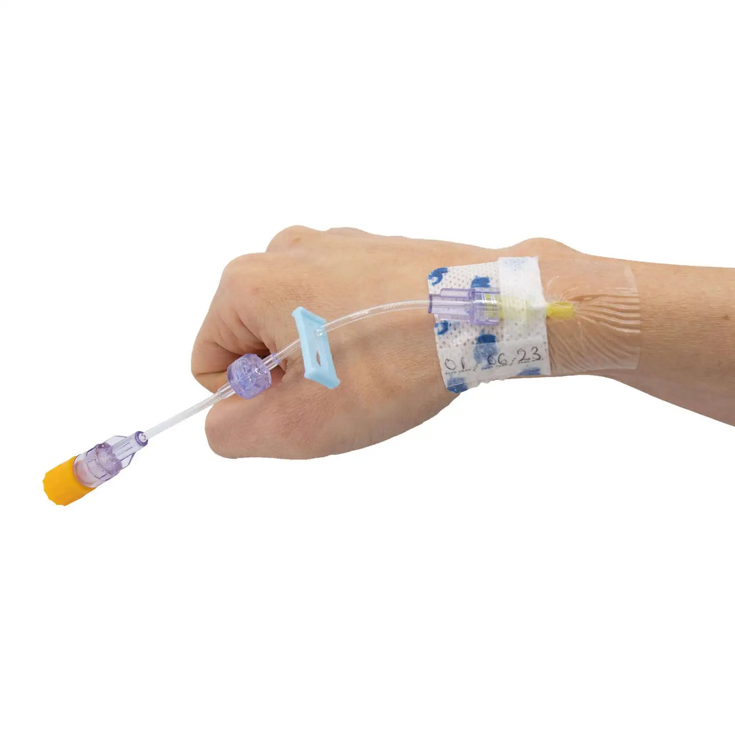 Iv Dressing Sterile Ported Cannula 5 x 5.7cm 100 Pack