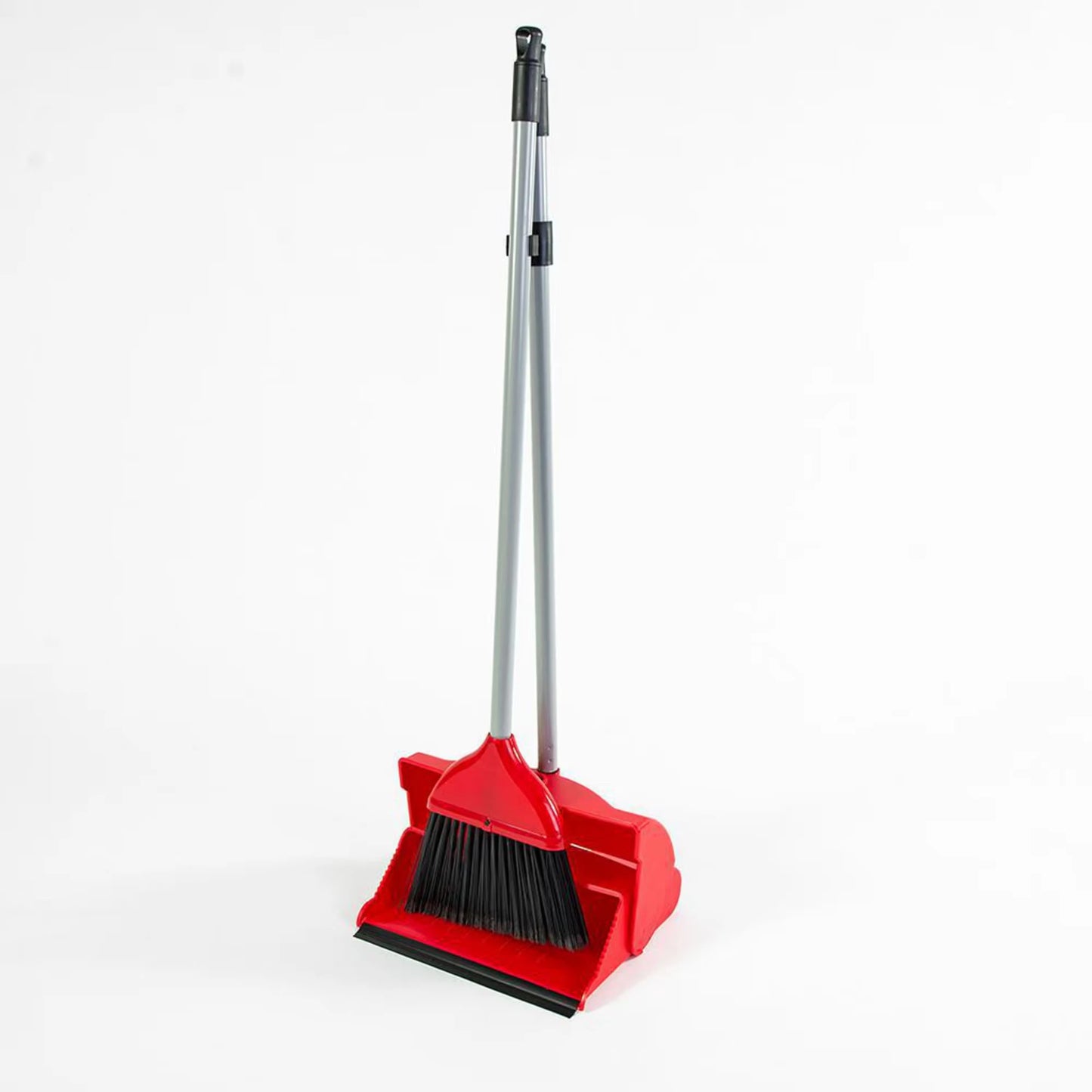 Lobby Dustpan And Brush Set Red