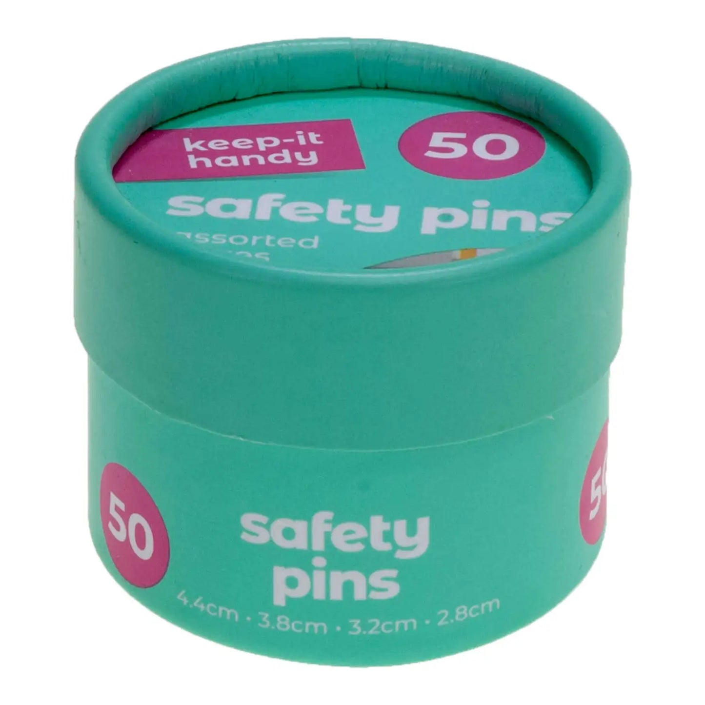 Safety Pins Mixed Sizes 50 Pack