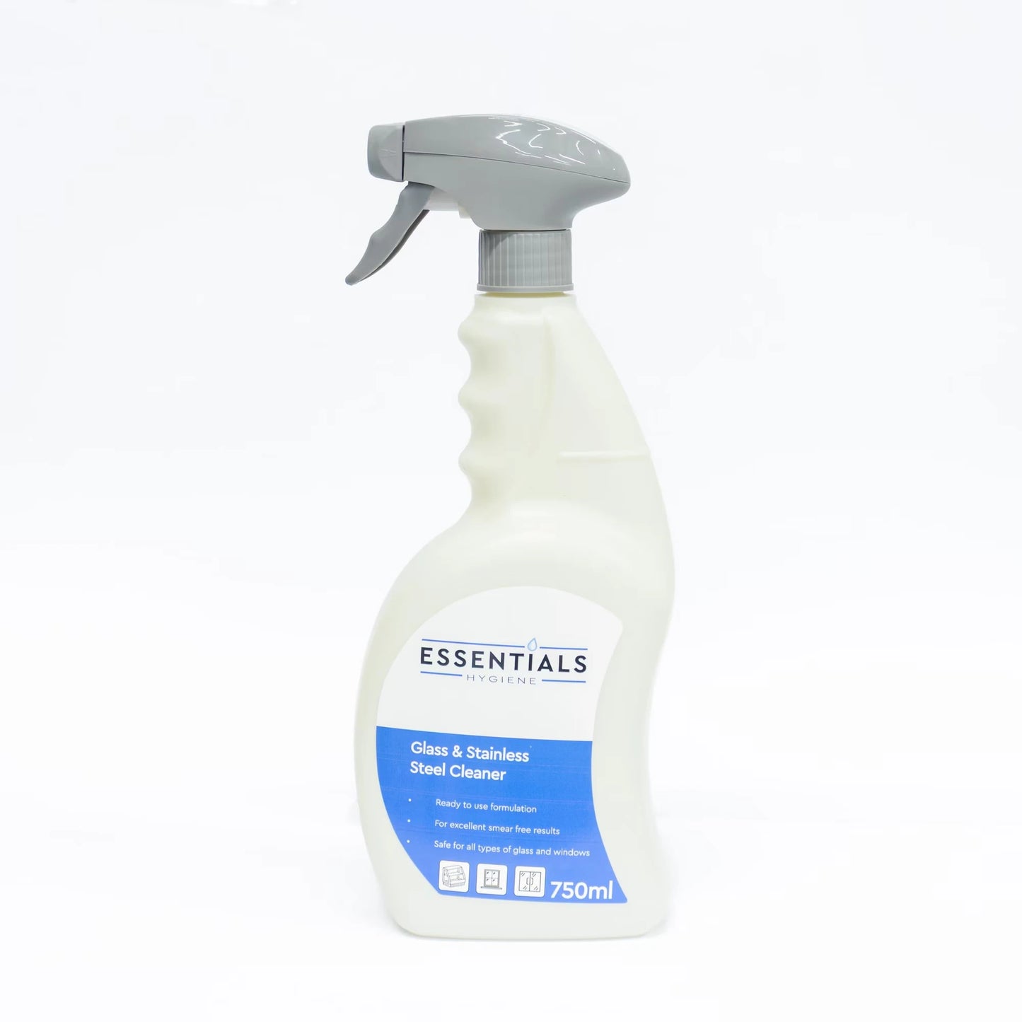 Essentials Hygiene Glass and Stainless Steel Cleaner 750ml
