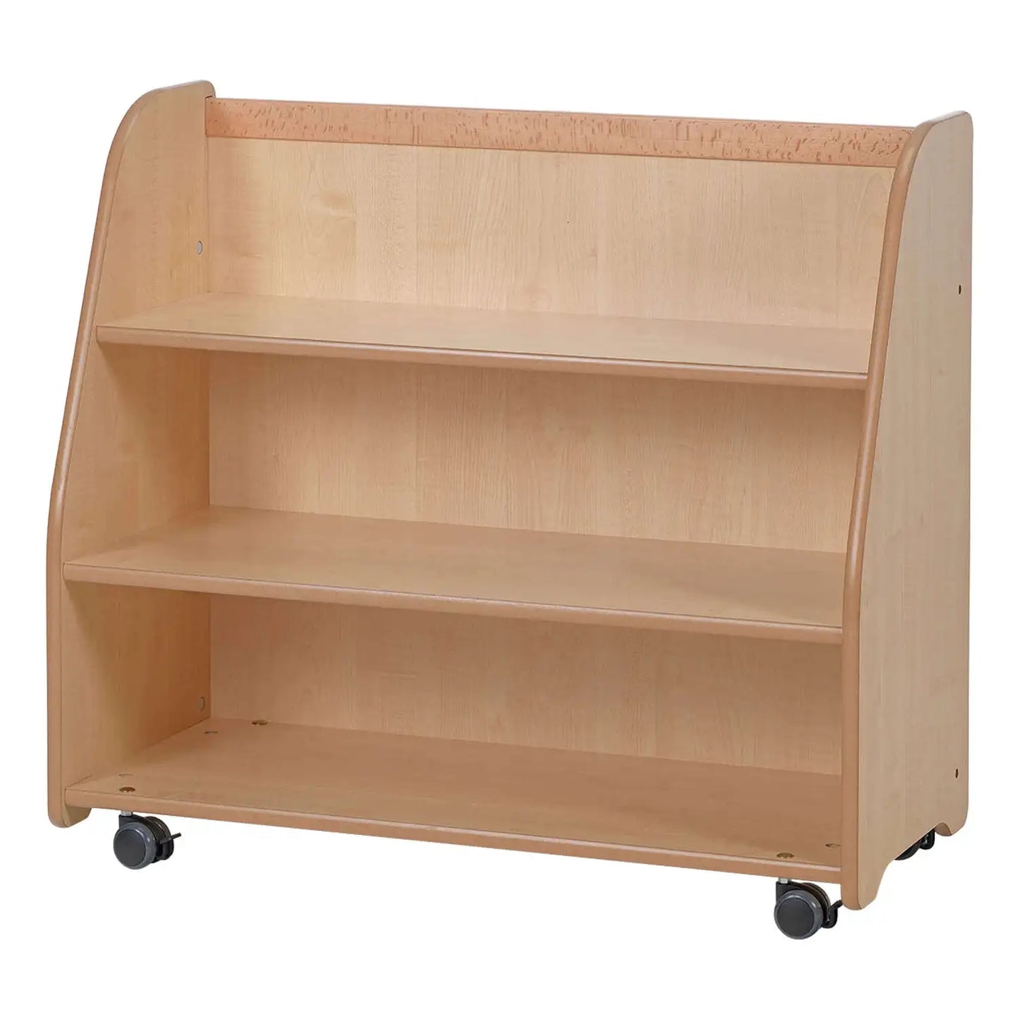 Mobile Tiered Shelf Unit With Mirror Back (25371) (PT618)
