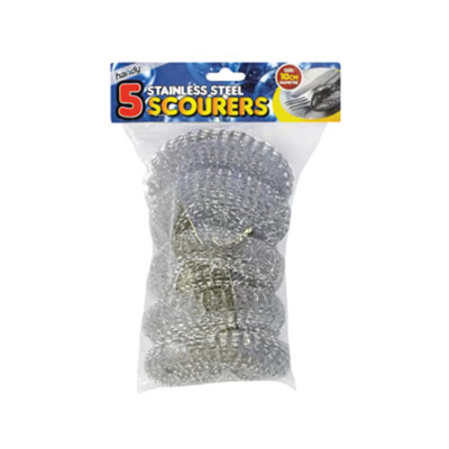 Stainless Steel Scourer 5 Pack
