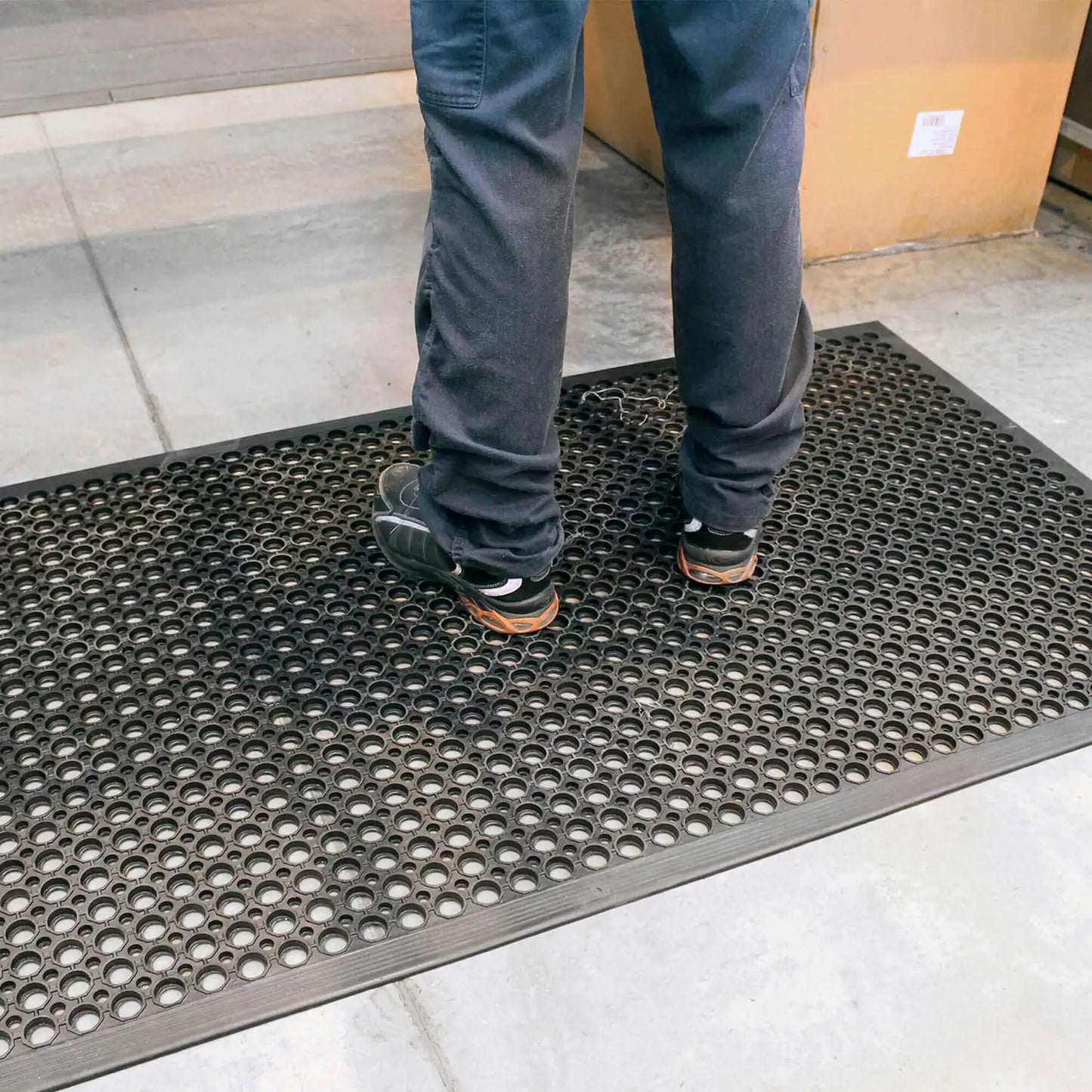 Rubber Grease Resistant Anti Fatigue Mat 1500mm x 900mm