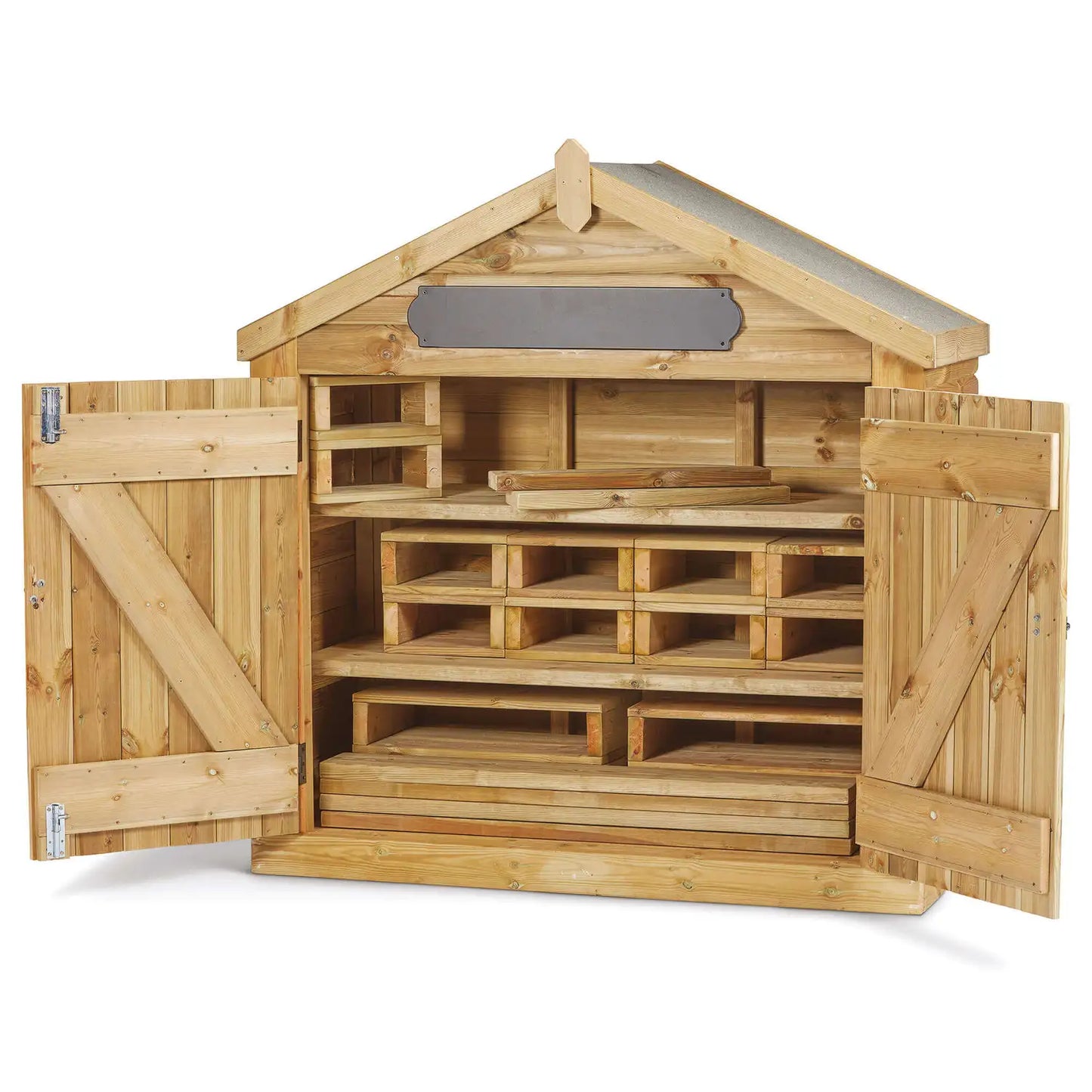 Loose Parts Lodge With Building Blocks (29718) (DR133)