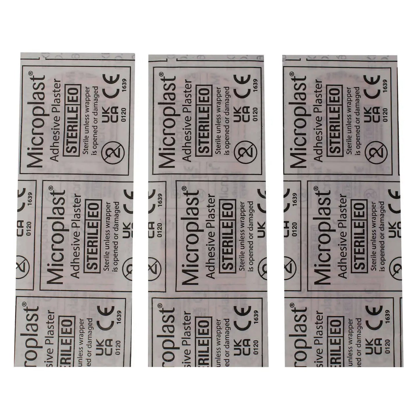 Washproof Plasters 7.5cm x 2.5cm 100