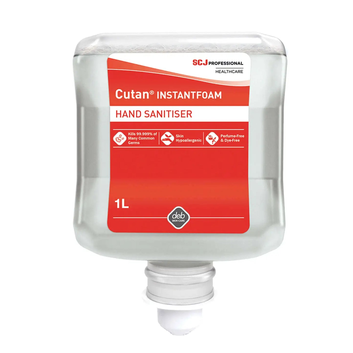 Cutan Foam Hand Sanitiser Cartridge 1 Litre 6 Pack