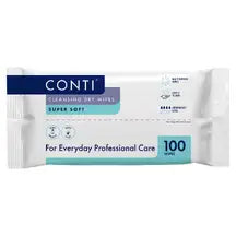 Conti Super Soft Large Dry Wipes 100 Pack (40696) (CXW110)
