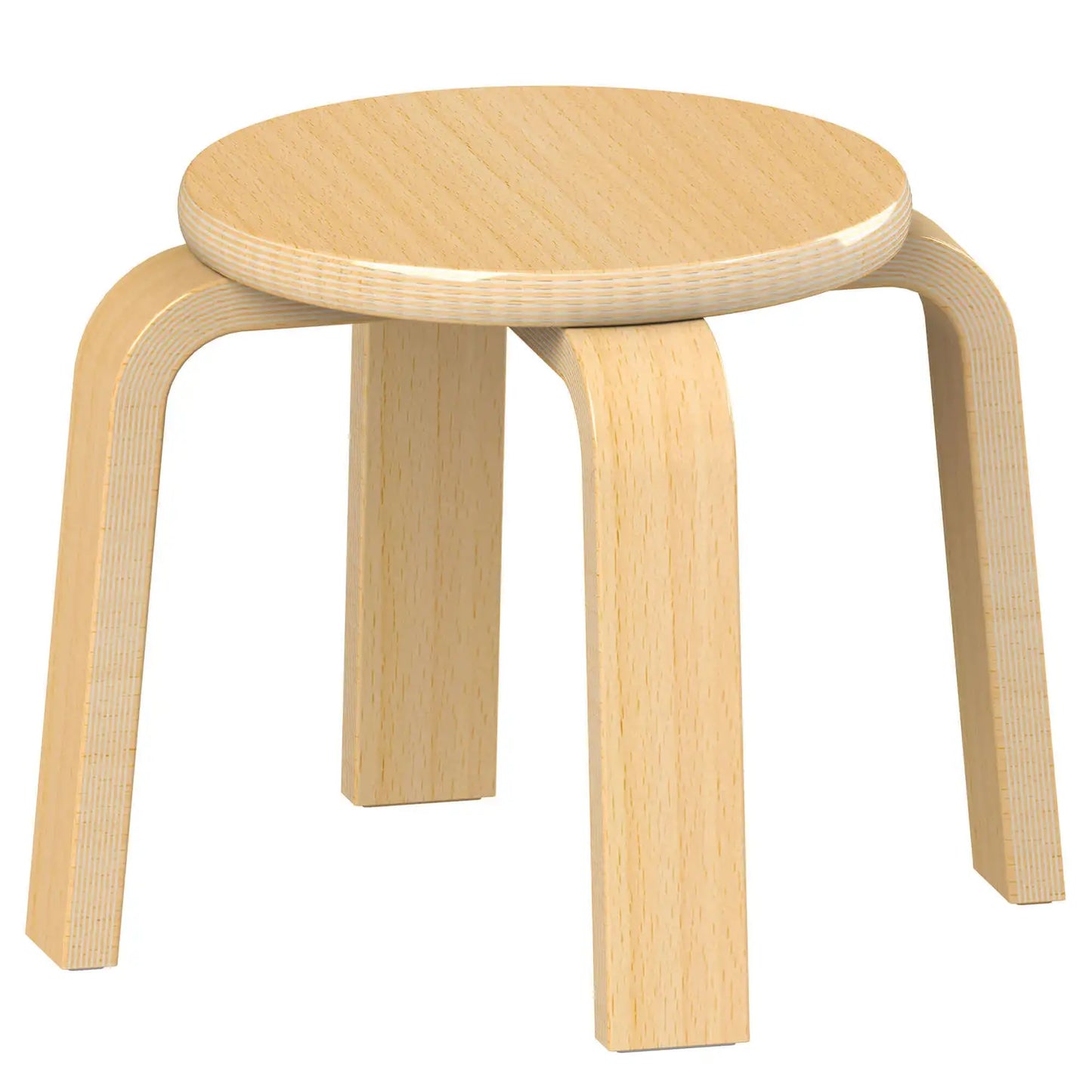 Wooden Stacking Stool Set 21cm (48004) (PT1387)