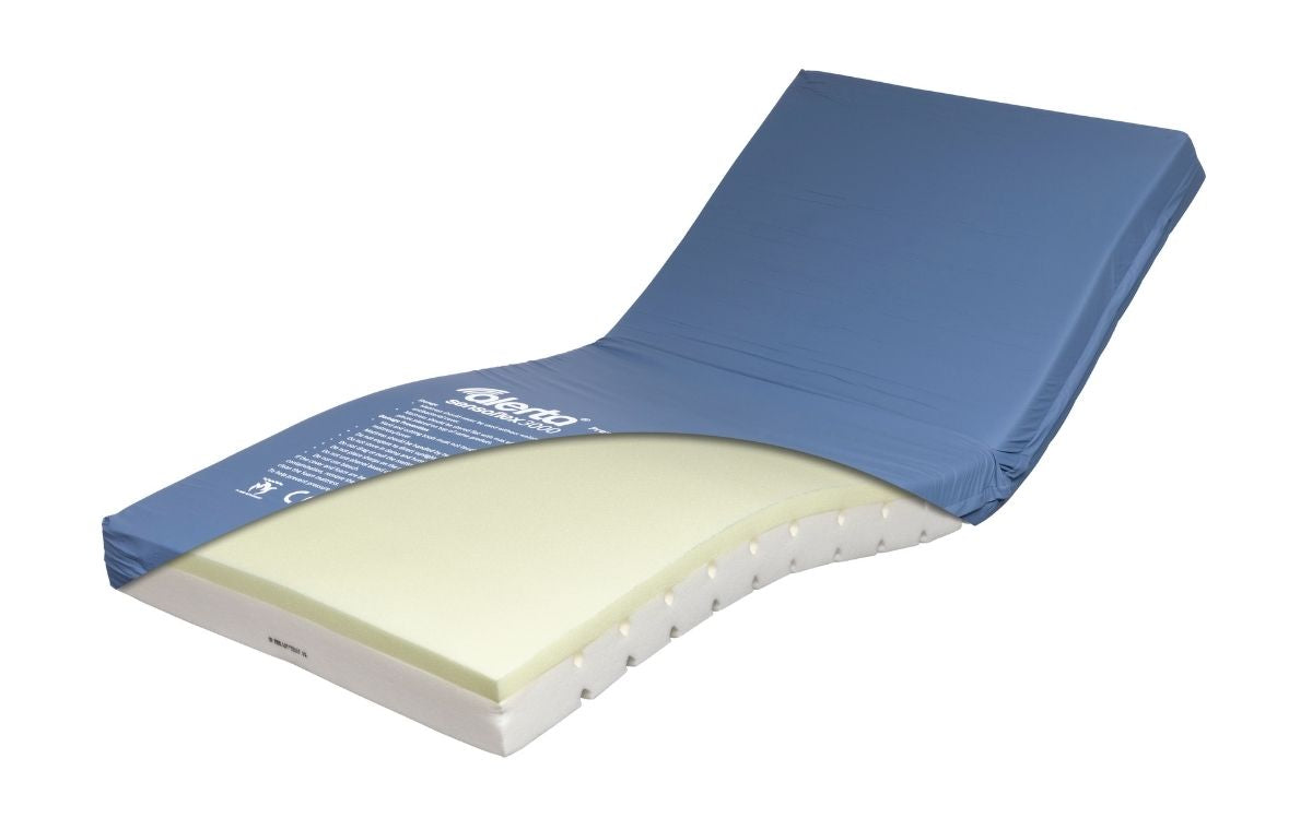Alerta Sensaflex 3000/4 Memory Foam 4ft Wide Bariatric Mattress, High Risk