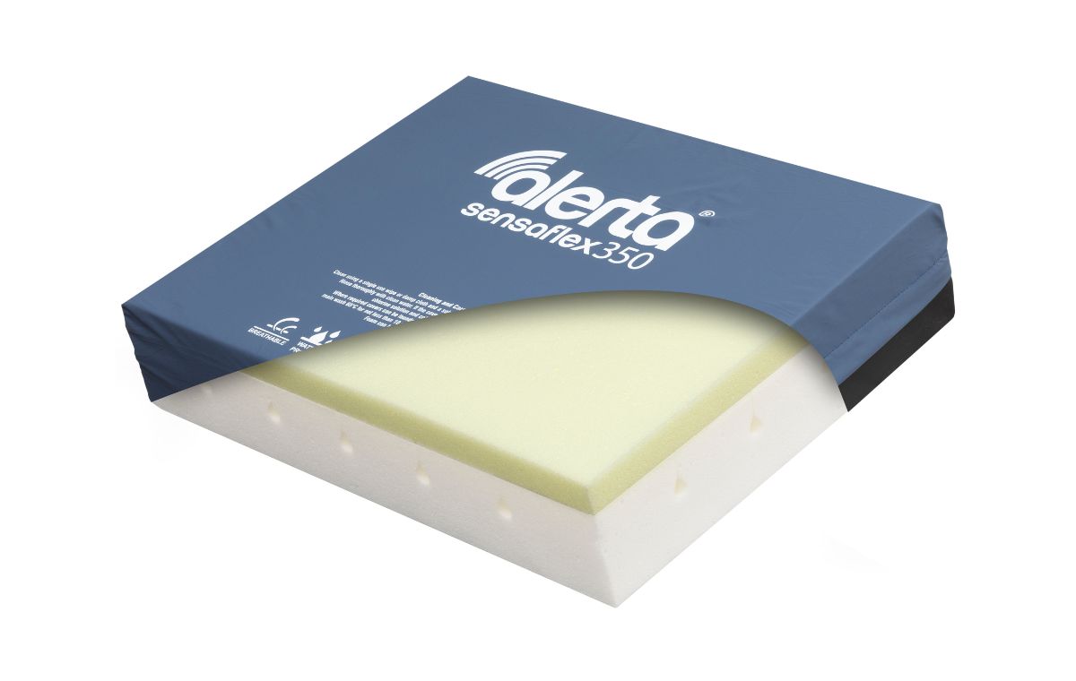 Alerta Sensaflex 350 Bariatric Memory Foam Cushion, High Risk, 45 x 56cm