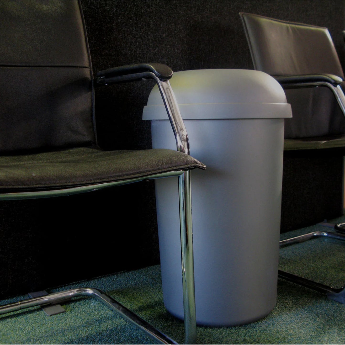 Addis 50 Ltr Open Top Bin Silver (63093)