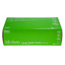 EcoCare Supplies Eco Airlaid Large Wash Cloths 100 Pack