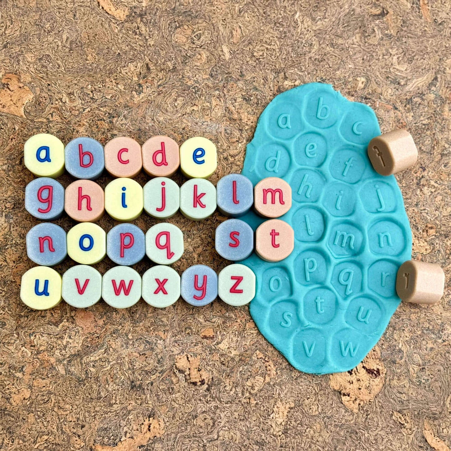 Alphabet Stamping Stones
