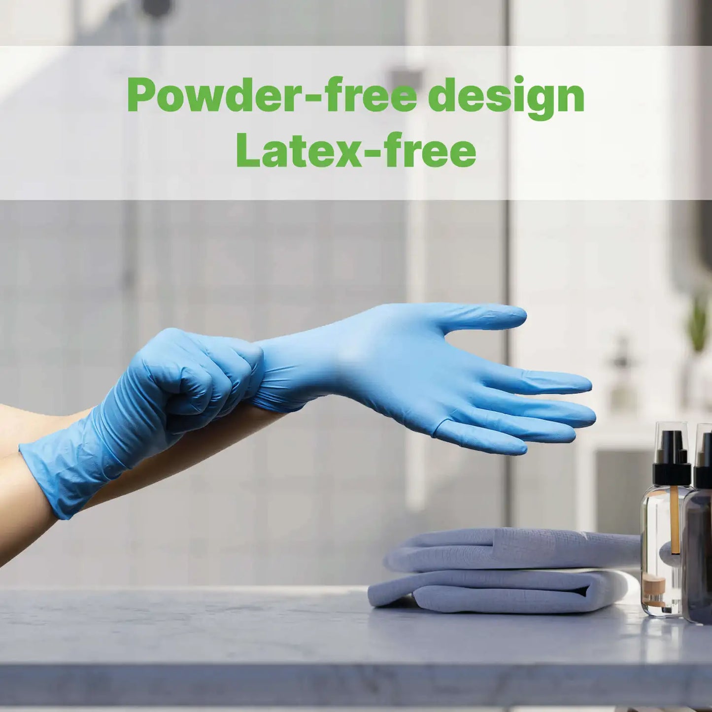 Proform Nitrile Gloves Blue Powder-Free 200 Pack