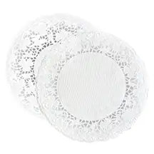 Paper Doyley Round White 2000 Pack