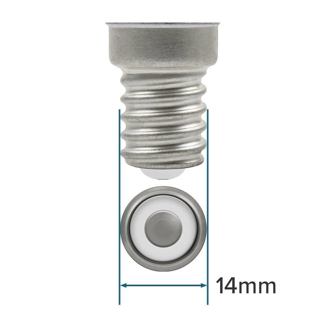 Crompton Lamps LED Candle 5W E14 Dimmable Filament Warm White Clear (40W Eqv)