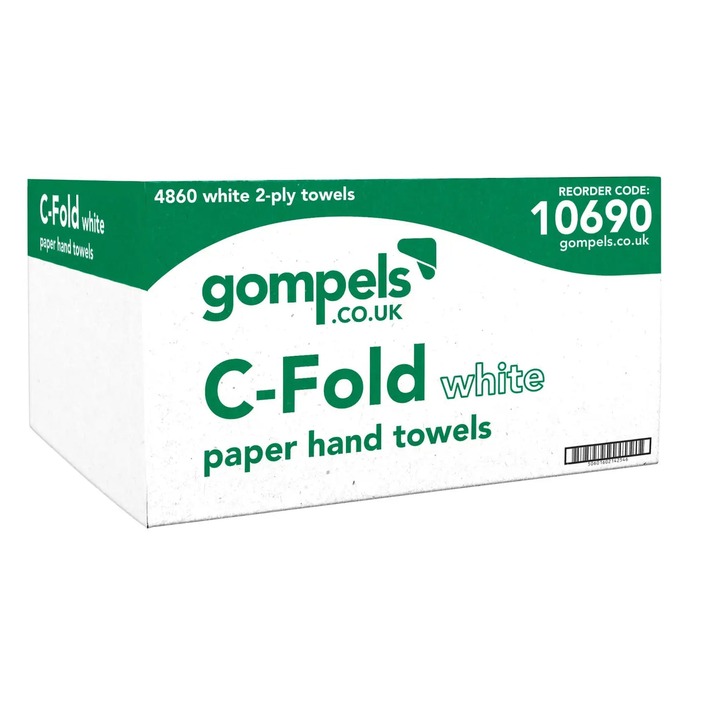 Soclean C Fold White Paper Towels 2ply 4752