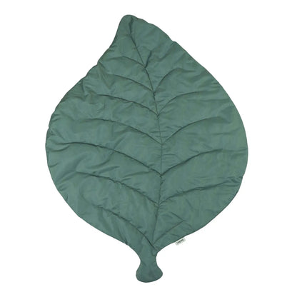 Leaf Shape Quilted Floor Mat