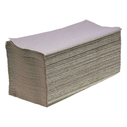 Soclean V Fold Natural Paper Towels 1ply 4980