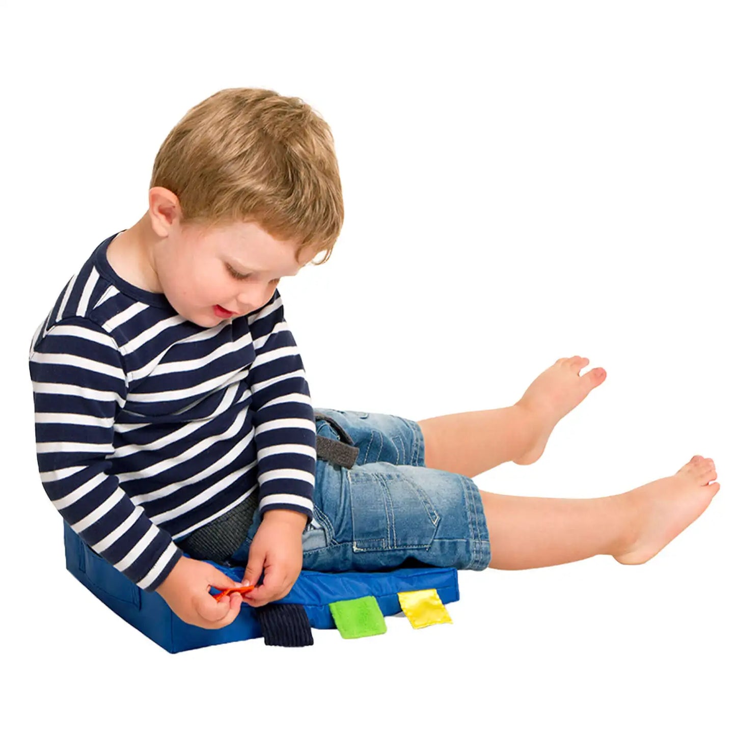 Foam Wedge With Touch Tags Blue