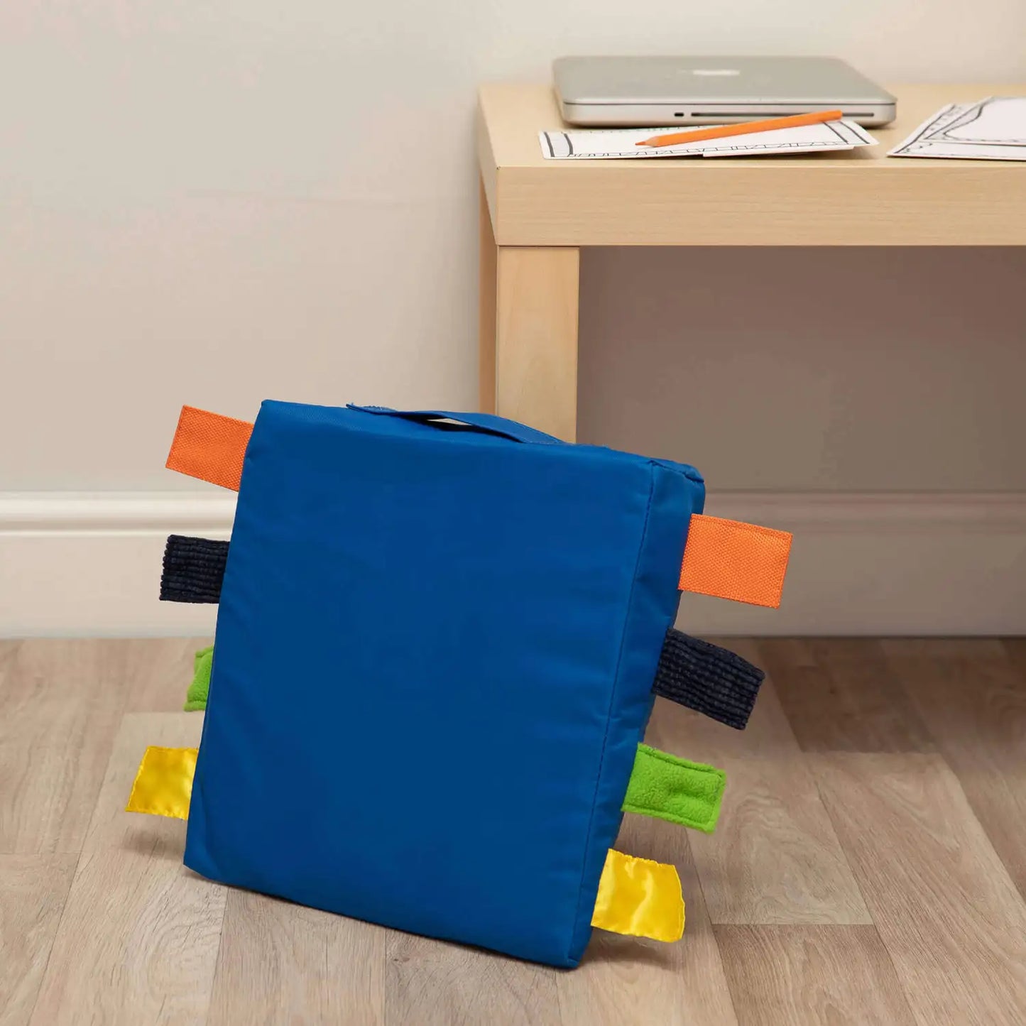 Foam Wedge With Touch Tags Blue