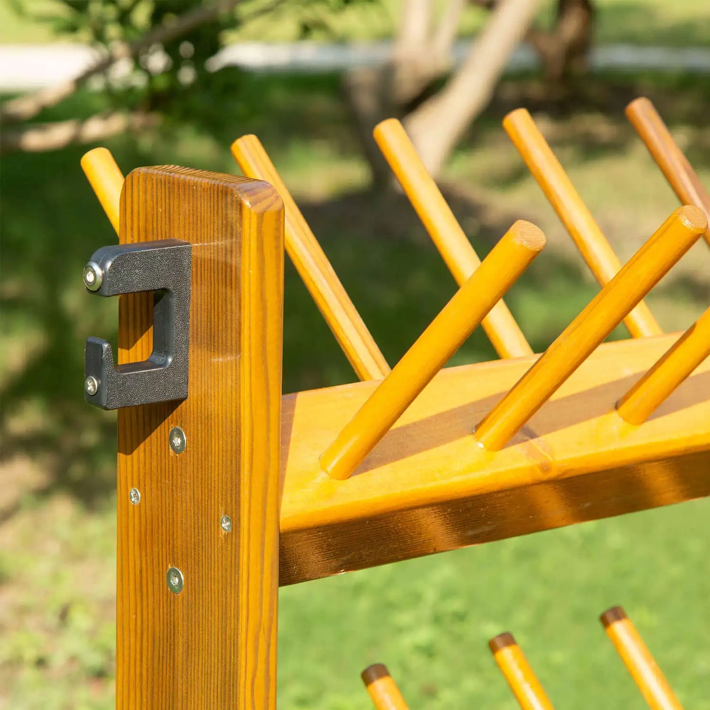 Indoor Outdoor Mobile Welly Boot Rack