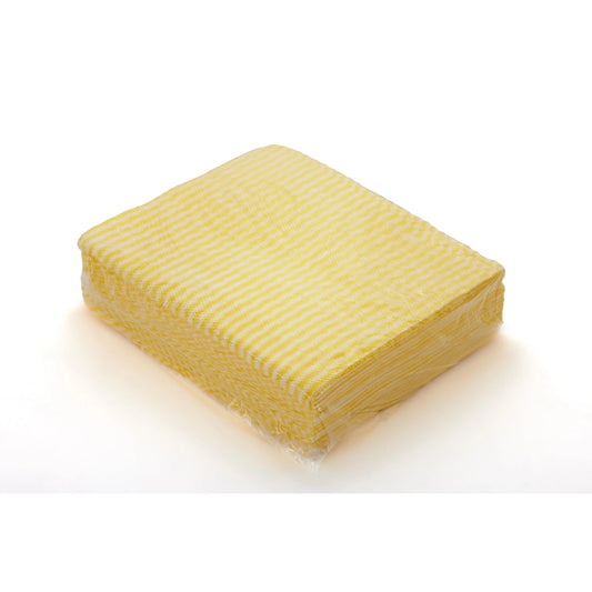 Everyday Lightweight Cloth 30x38cm Yellow - Pack of 50