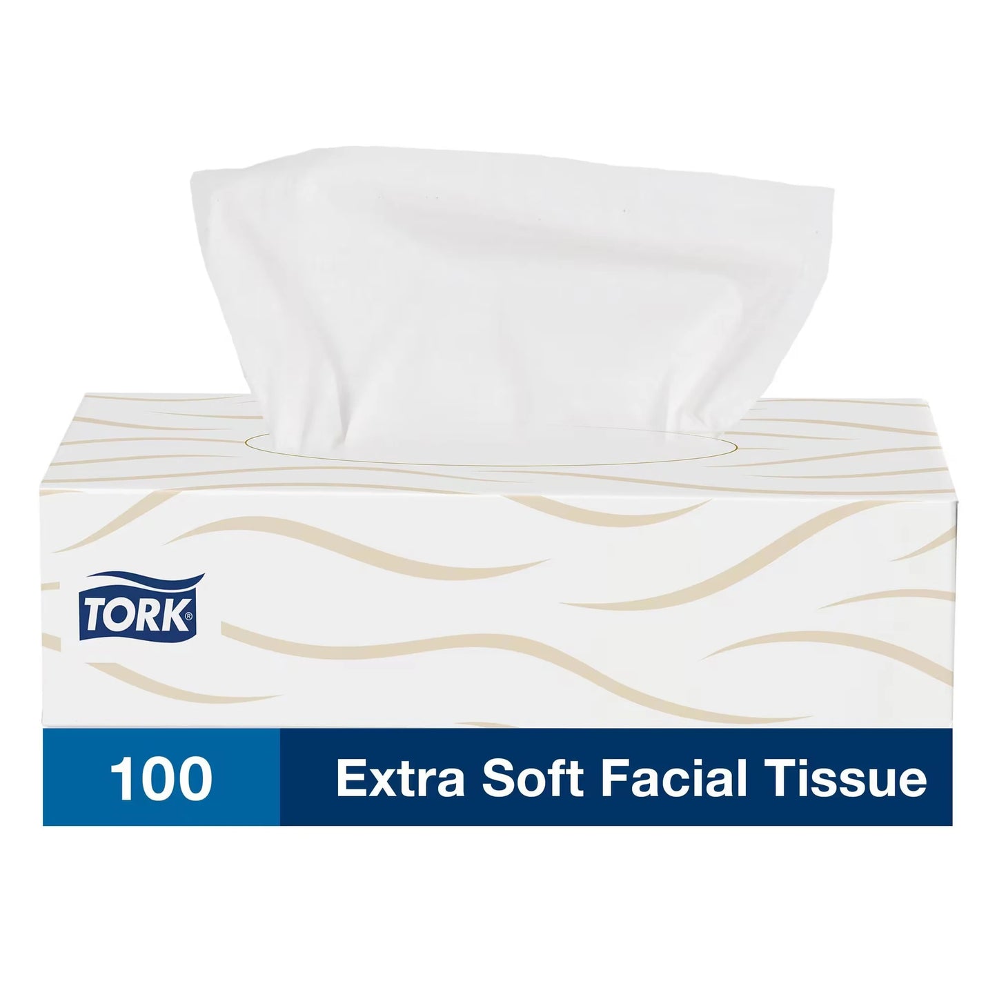 Tork Soft Facial Tissues White F1, 140280, 2-ply, 100 sheets