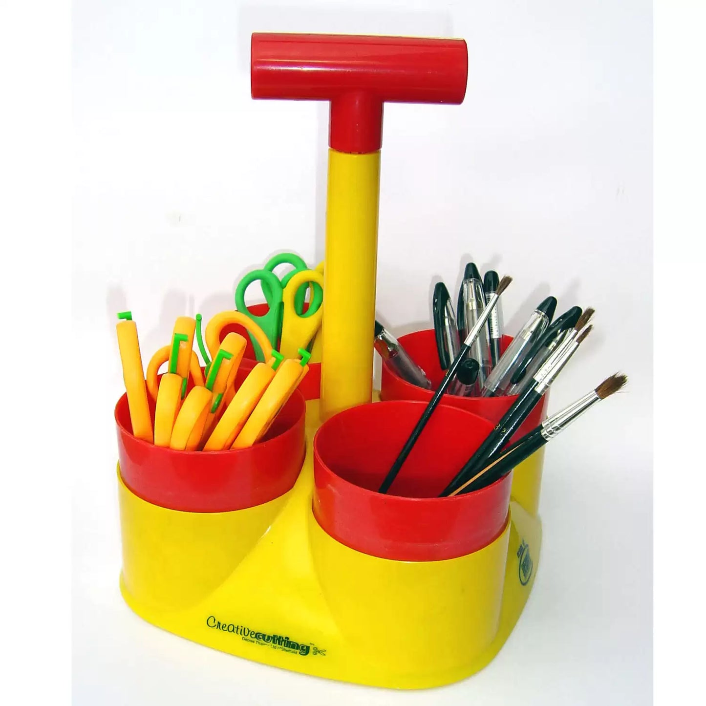 Classroom Pen and Pencil Caddy With Removable Pots