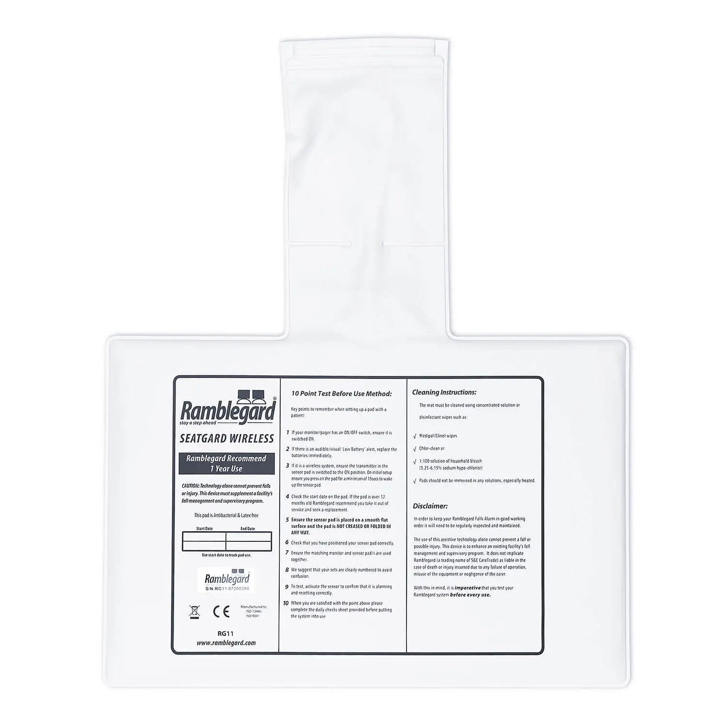 Ramblegard Seat Pad Wireless Standalone (17753) (R09-0005)