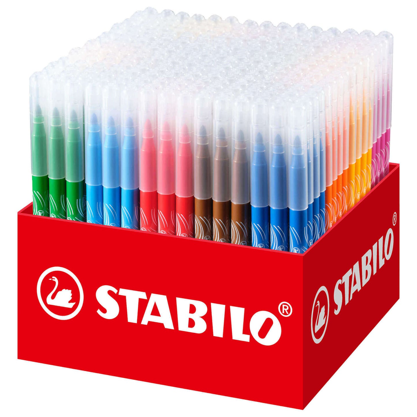 Stabilo Power Fibre Tip Colouring Pens Assorted 240 Pack