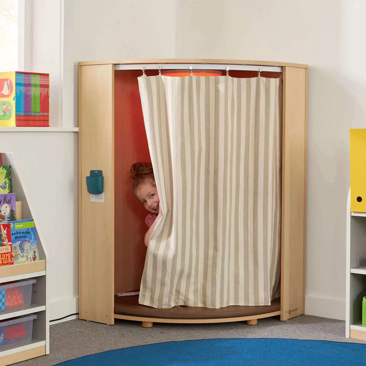 Led Sensory Corner Cabinet