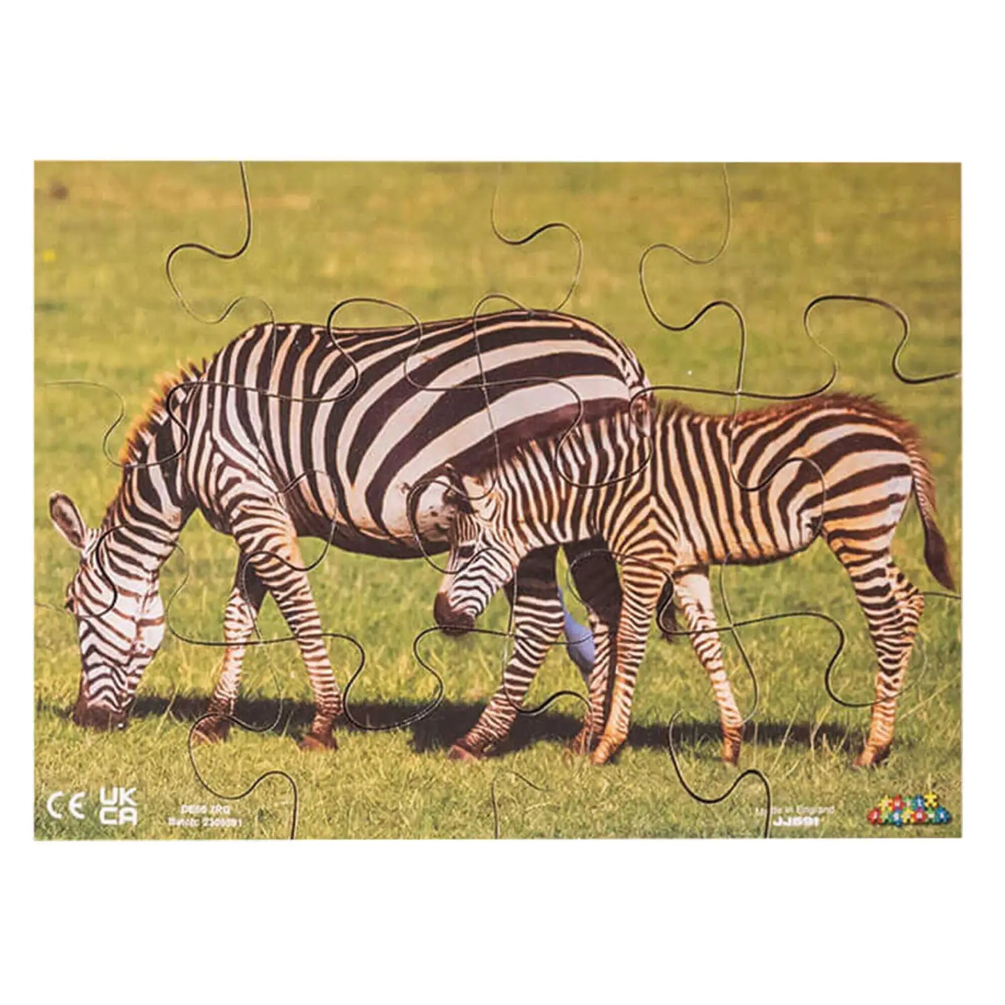 Wildlife and Their Young Puzzle 18 Piece 8 Pack