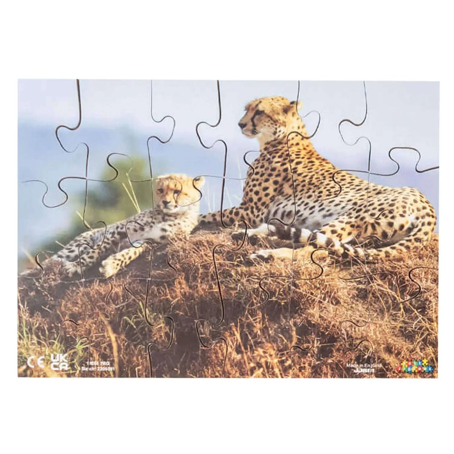 Wildlife and Their Young Puzzle 18 Piece 8 Pack