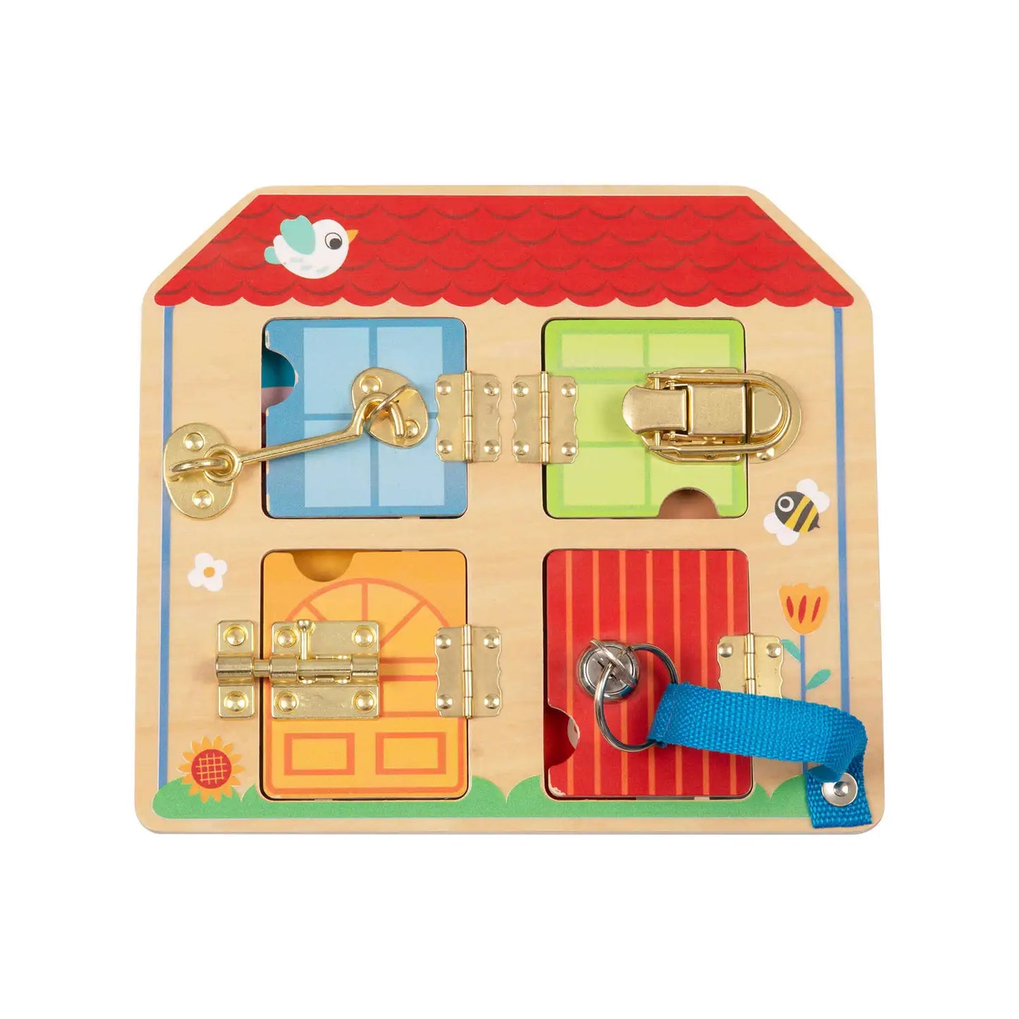 Olly and Oby Latches Activity Board