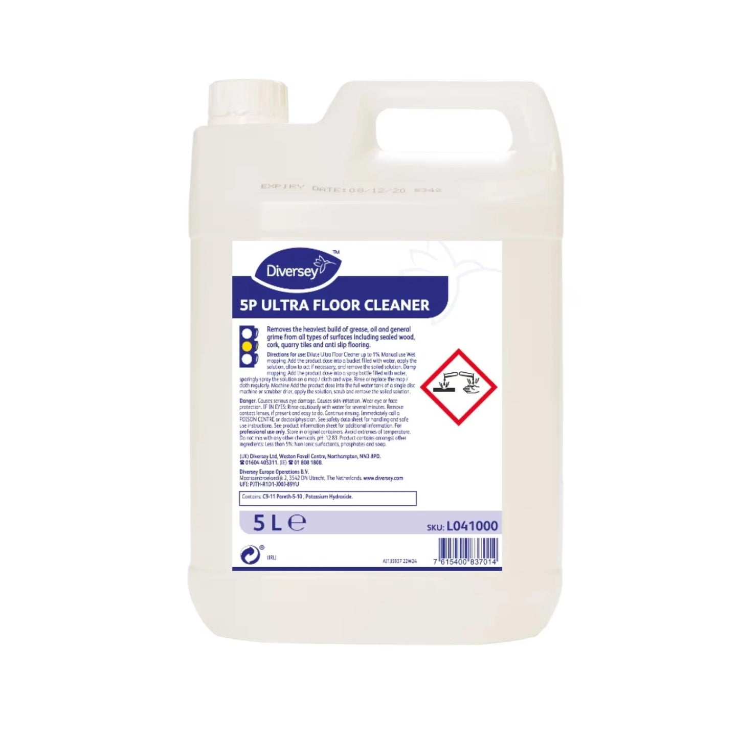 Diversey 5P Ultra Floor Cleaner 5L x 2