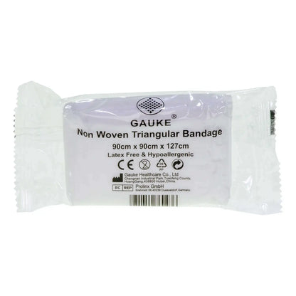 Triangular Bandage Single Use 90cm x 127cm 12 Pack