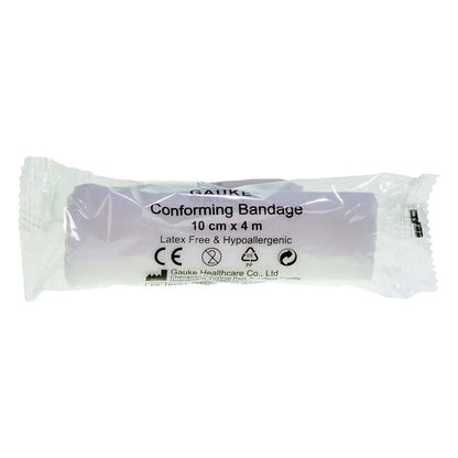 Conforming Bandage 10cm x 4m 6 Pack