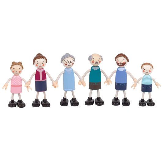 Olly and Oby Dolls House Family