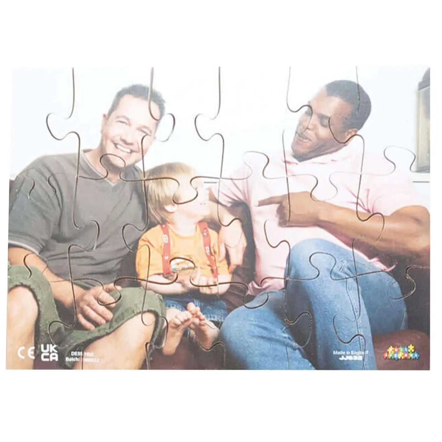 Modern Families Puzzle 18 Piece 8 Pack