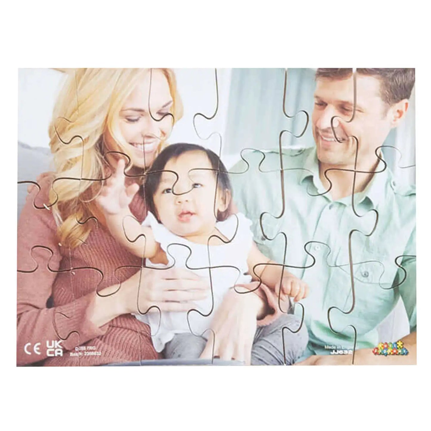 Modern Families Puzzle 18 Piece 8 Pack