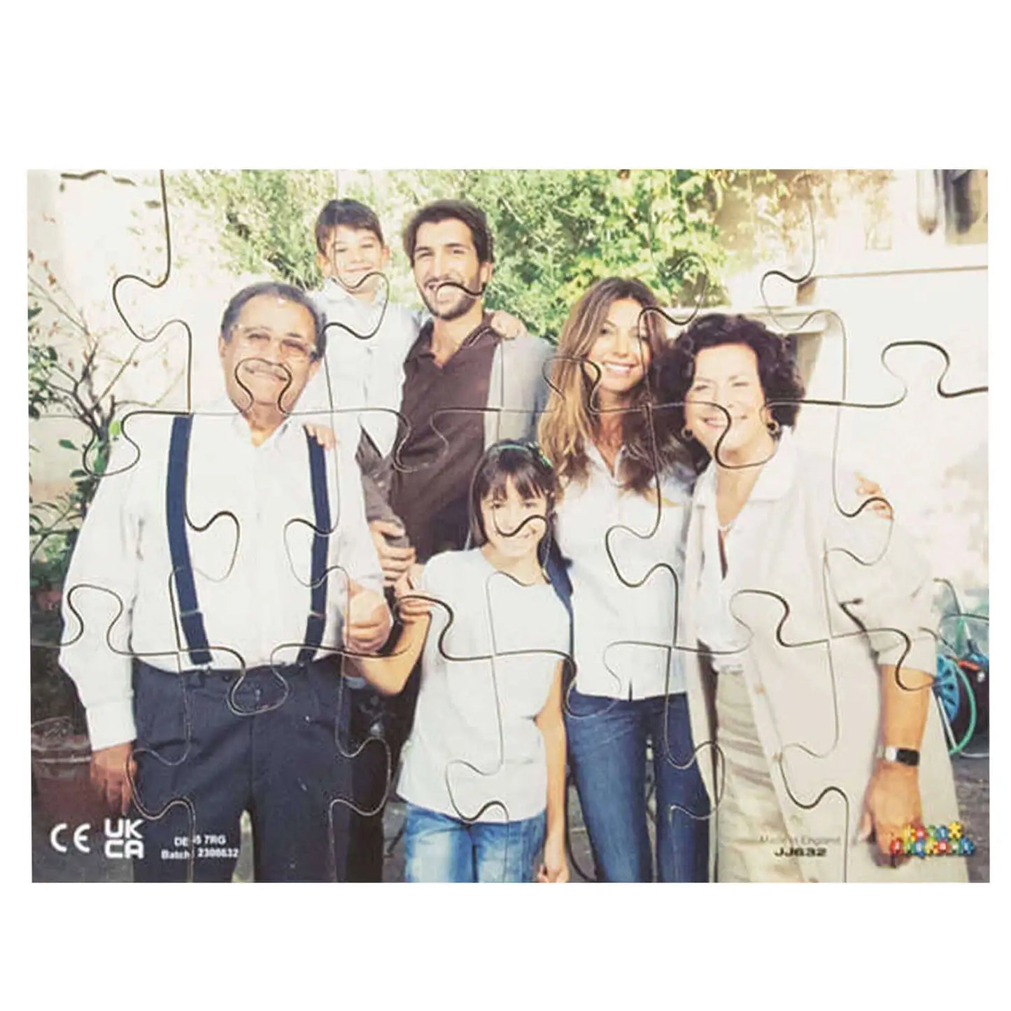 Modern Families Puzzle 18 Piece 8 Pack