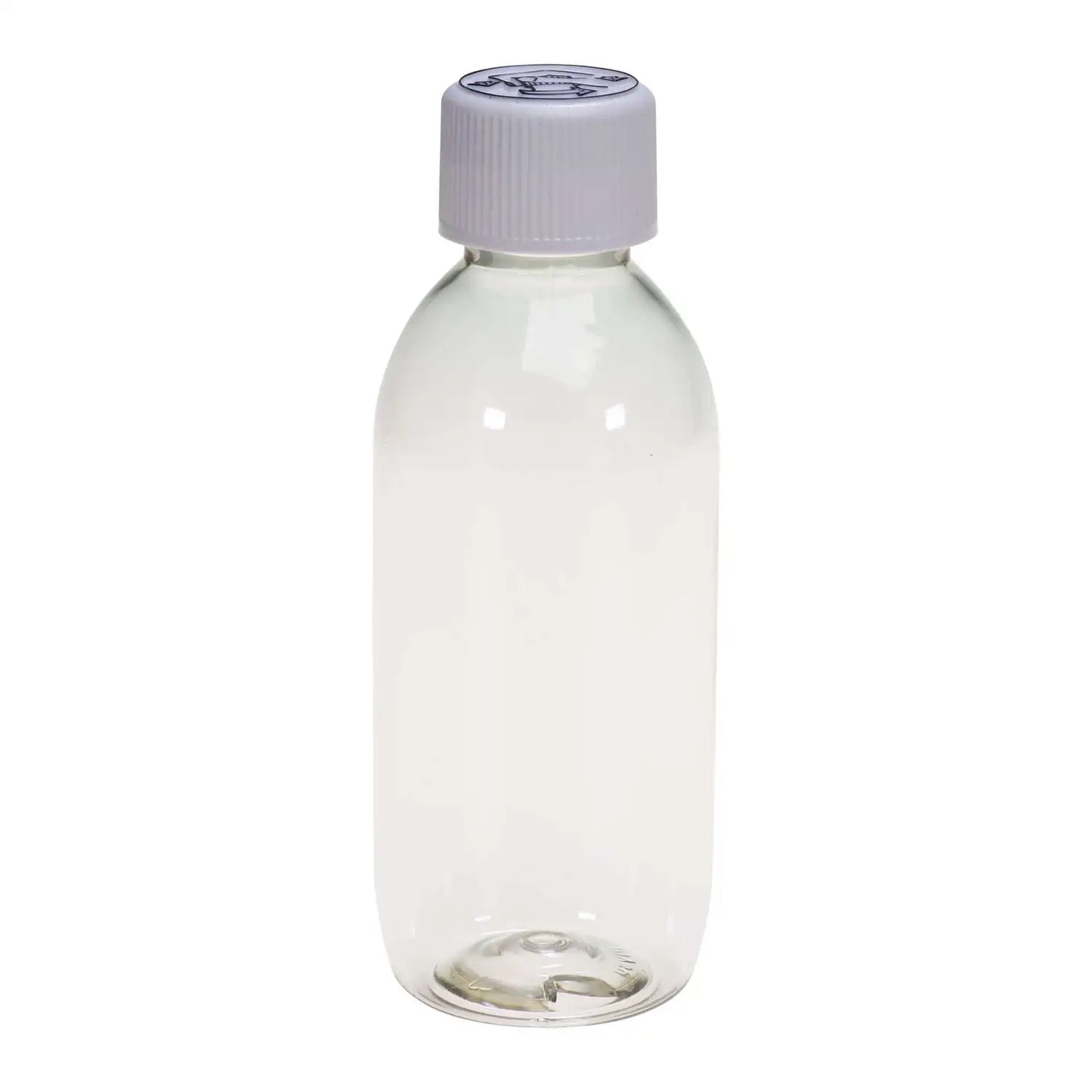 Clear Sensory Bottles With Child Resistant Cap 250ml 12 Pack