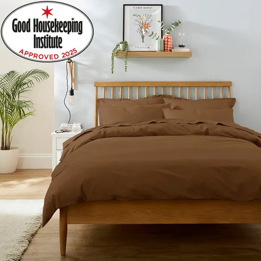 Plain Dye Pure Cotton Duvet Cover (Single)