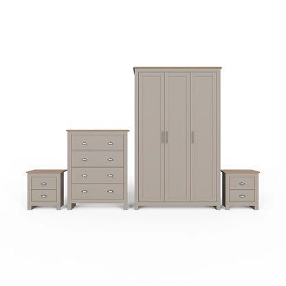 Lancaster 4 Piece Bedroom Furniture Set