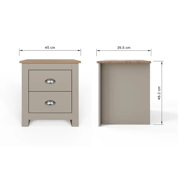 Lancaster 4 Piece Bedroom Furniture Set