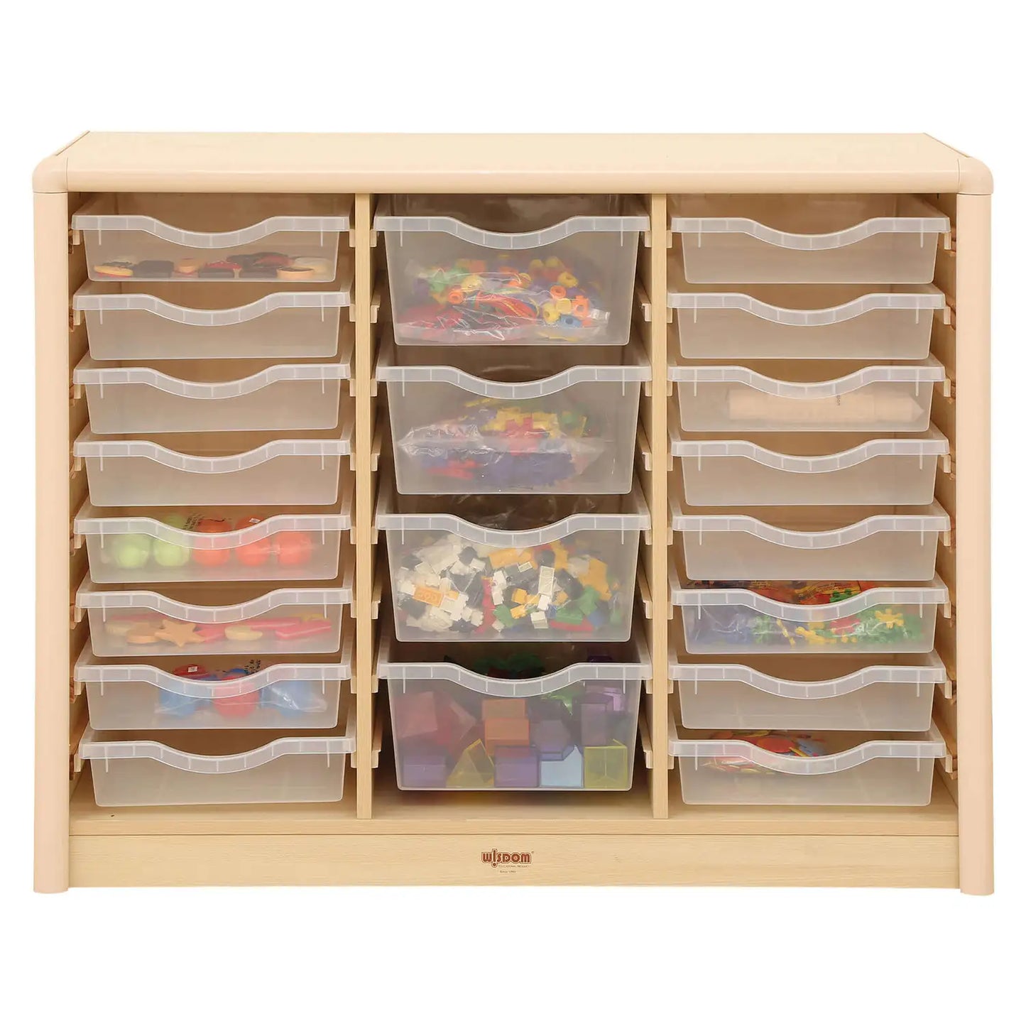 Elegant Tray Cabinet With Trays