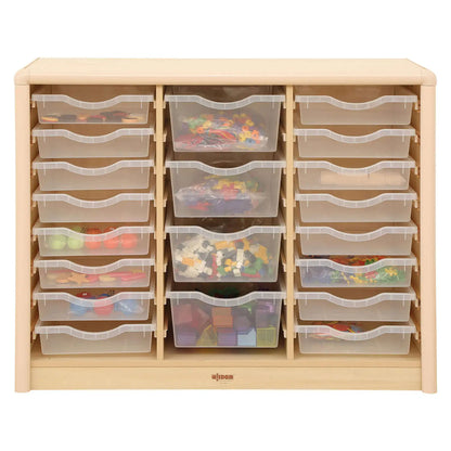 Elegant Tray Cabinet With Trays