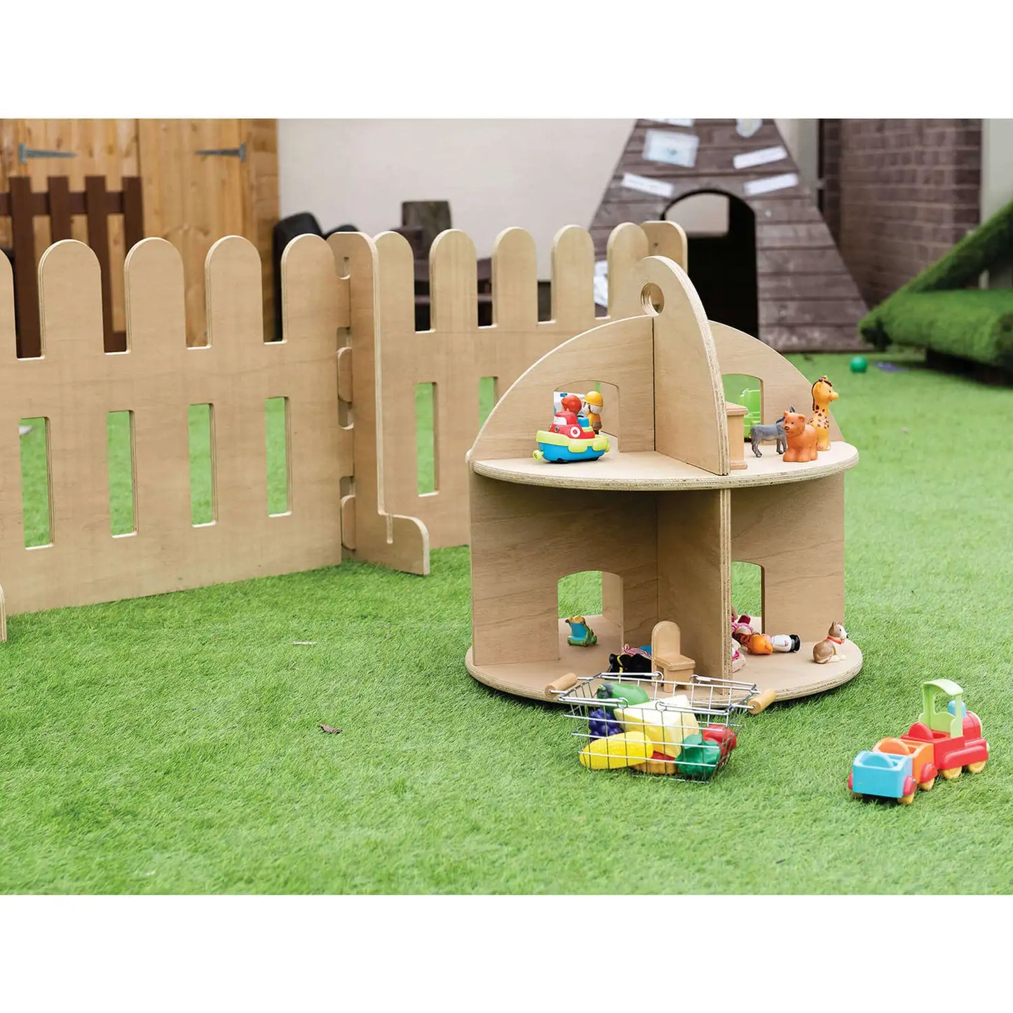 Outdoor Dolls House Natural