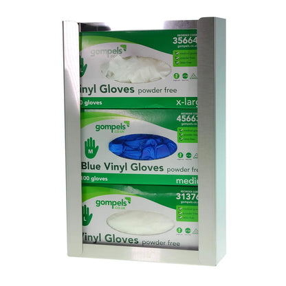 Glove Dispenser 3 Box Stainless Steel